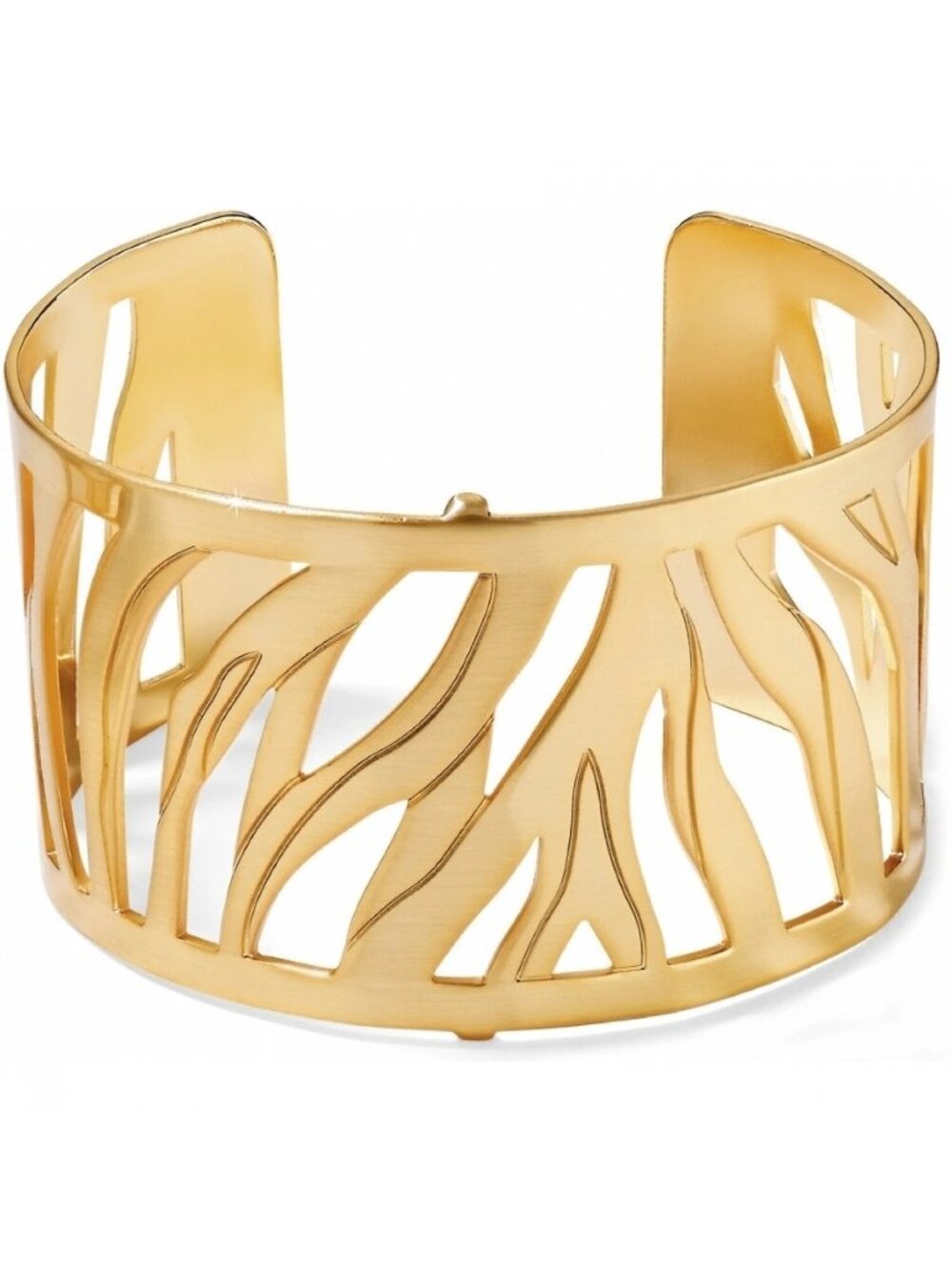 Brighton Christo Johannesburg Wide Cuff Bracelet GOLD  JF2995 NWoutlet tag